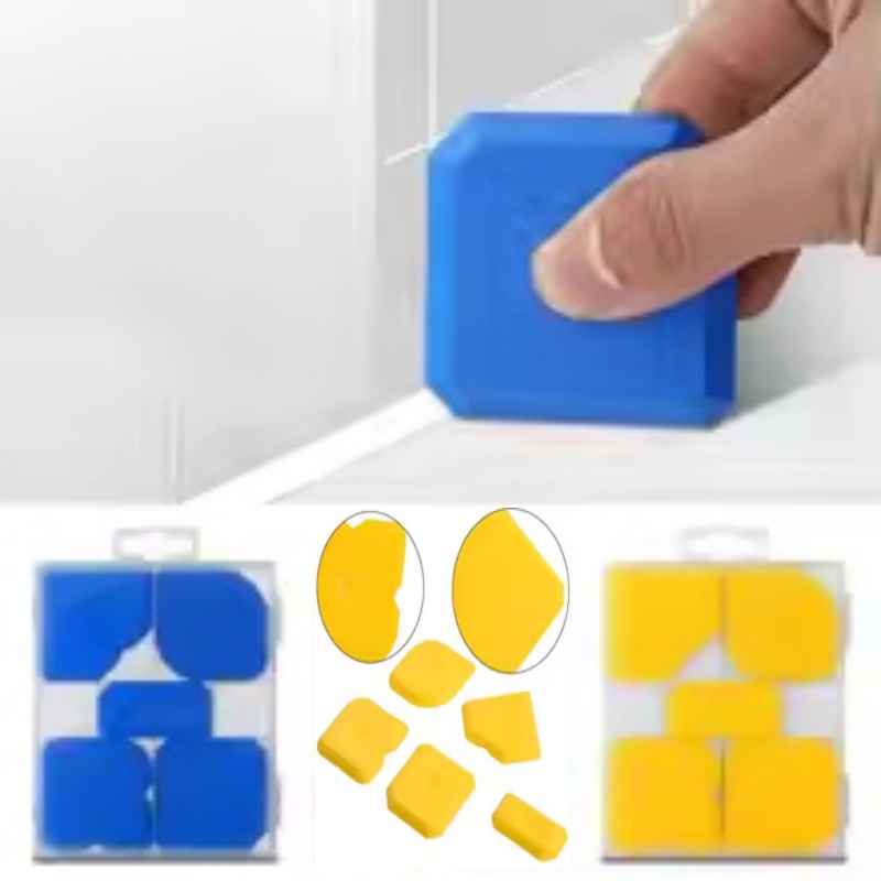 Home Improvement Contractors - 5-teiliges Silikon-Applikator-Schaber-Dichtmittel, glatte Entferner-Werkzeuge, Dichtmittel-Spreizer, Finish-Set,