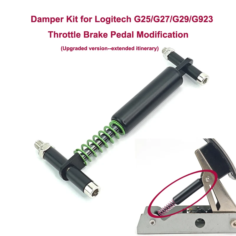Home Improvement Contractors - Gas-Bremsdämpfer für Logitech G25/G27/G29/G923 Pedalmodifikation, verbessert