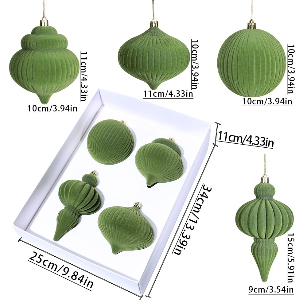 Home Improvement Store - Kürbisförmige Dekoration, auffällige Feiertagsdekoration, Kugel, Weihnachtsbaum-Anhänger,