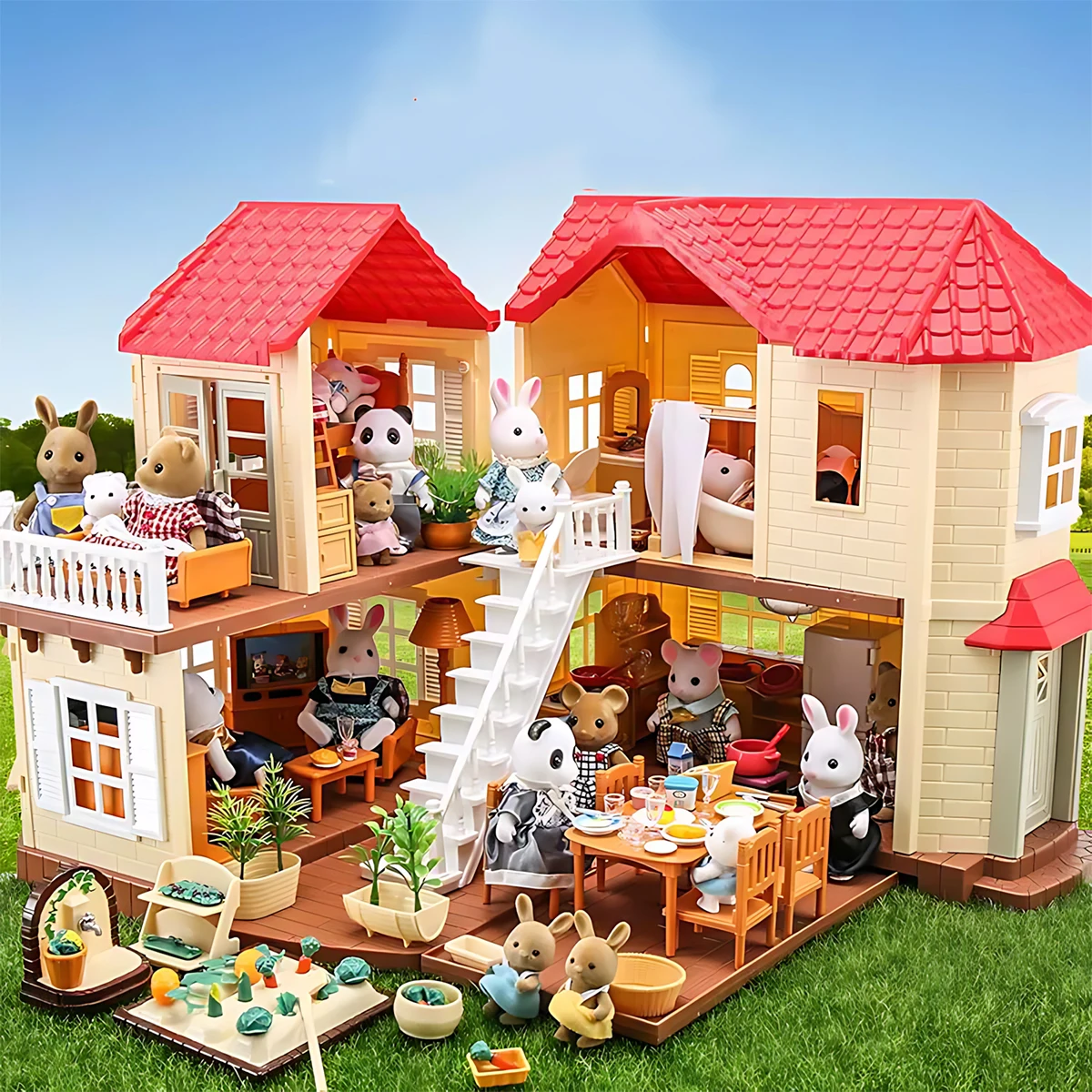 Home Improvement Diy - Miniatur-Möbel 1:12 Puppenhaus Küche Wohnzimmer Schlafzimmer