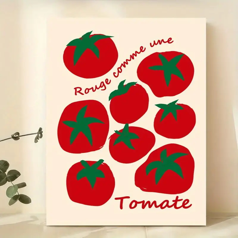 Moderne bunte rote Tomaten Wan – Wall Texture Spray Bewertung und Preis