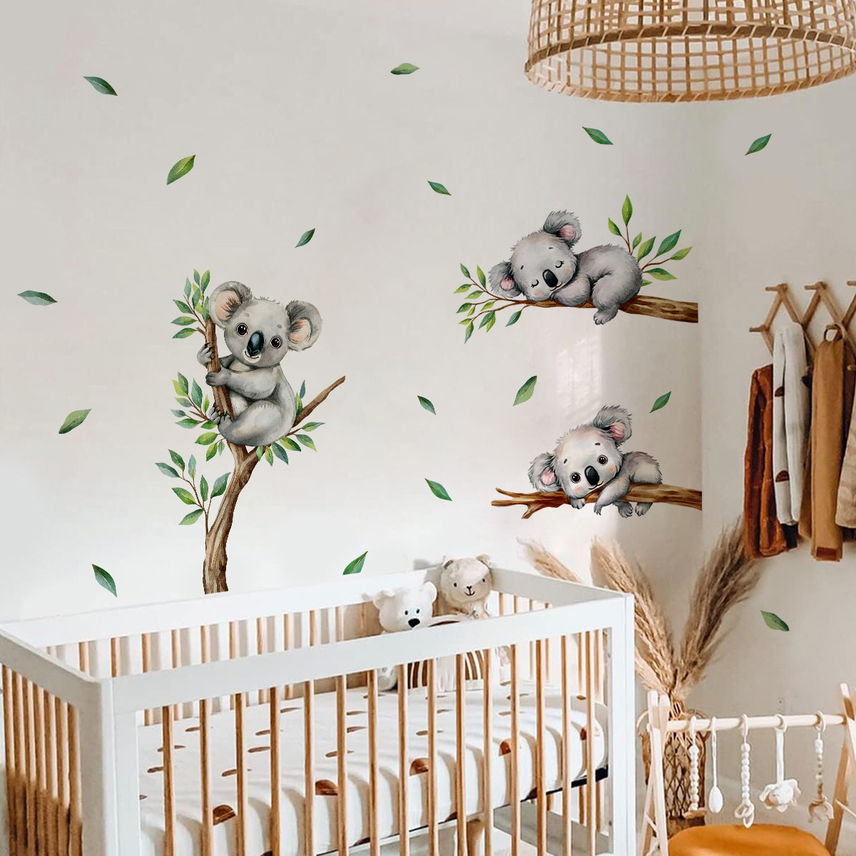 Cartoon Koala Klettern Baum Zw – Vinyl Floor Plank Bewertung und Preis