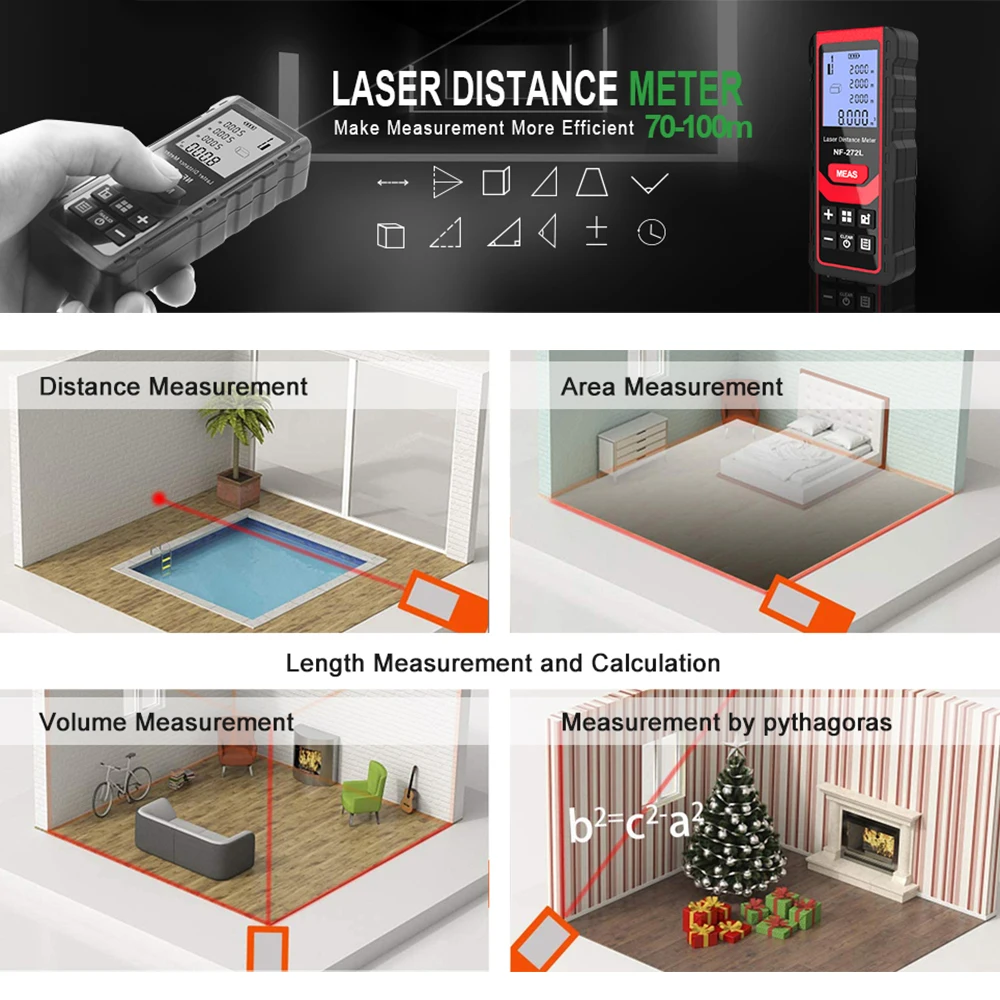 Noyafa NF-271 Laser-Entfernung – Home Improvement Contractors Bewertung und Preis