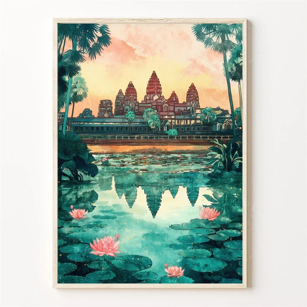 Angkor Wat Kambodscha Dschunge – Wall Texture Spray Bewertung und Preis