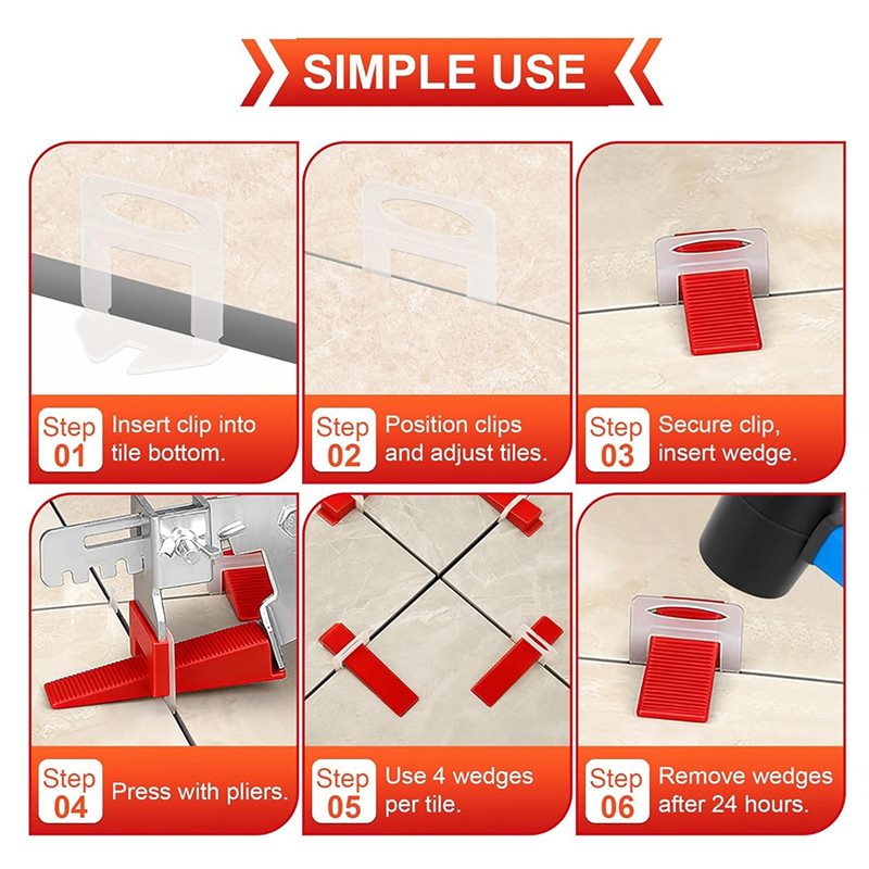 B03C-Fliesen-Nivelliersystem e – Tile Leveling Clip Bewertung und Preis
