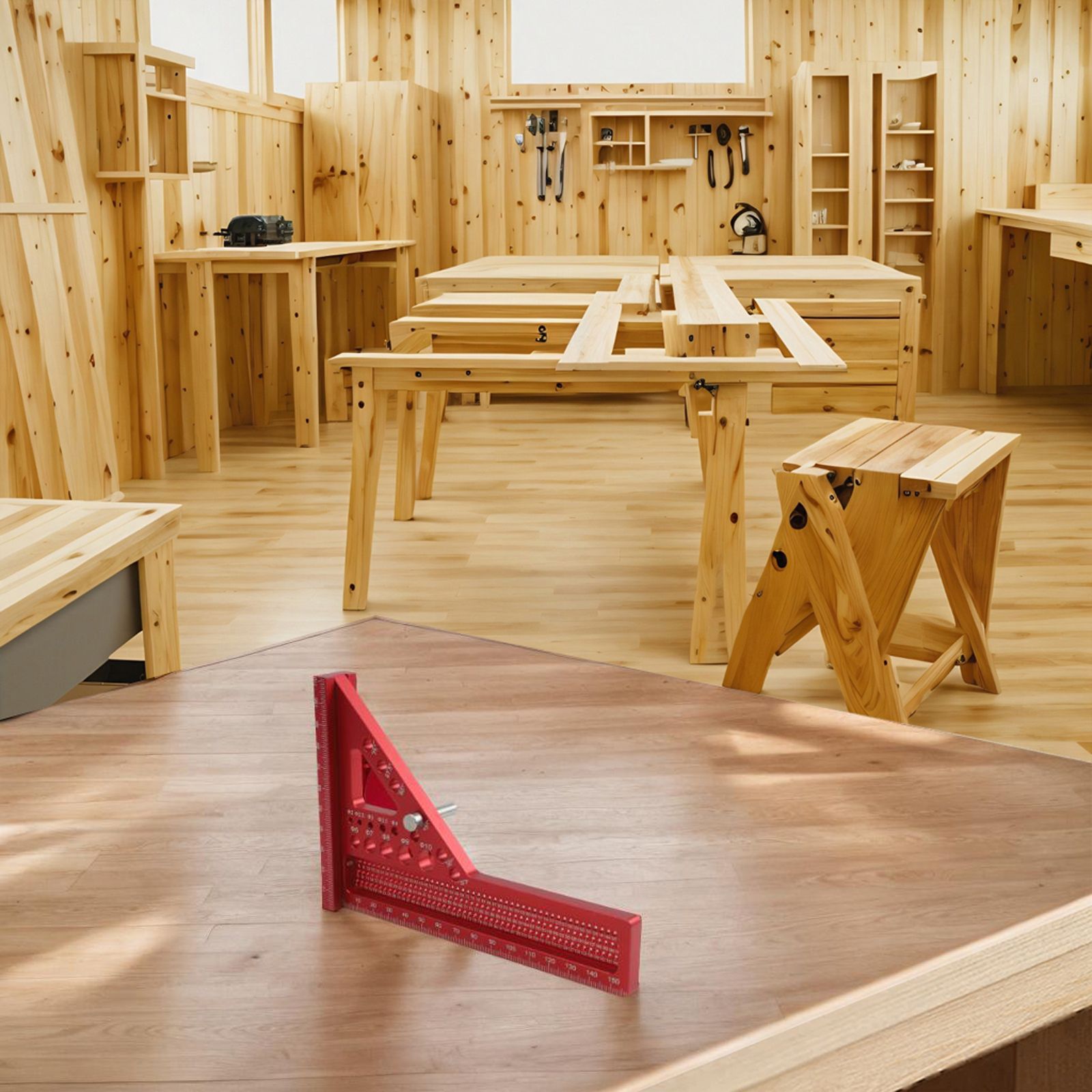 Heimwerker, rotes Multi-Winkel – Home Improvement Mark Bewertung und Preis