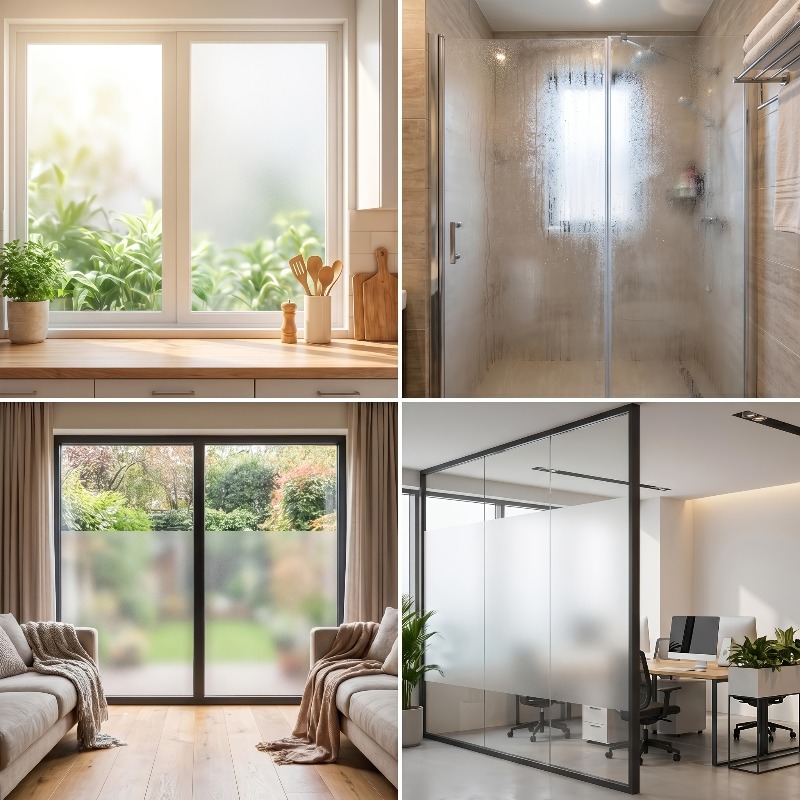 Reinweiße, mattierte Sichtschu – Home Improvement Diy Bewertung und Preis