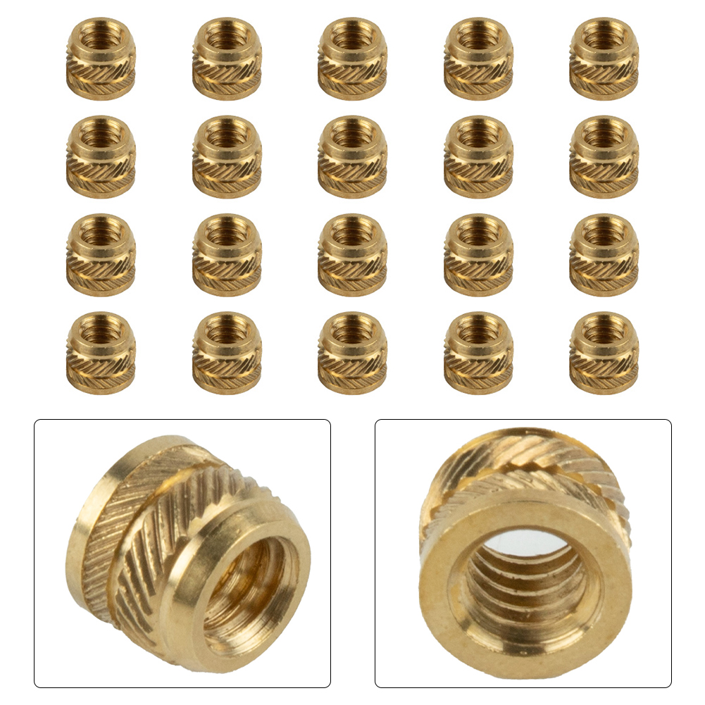 20 Stück Messingmuttern 1/4-20 – Home Improvement Contractors Bewertung und Preis